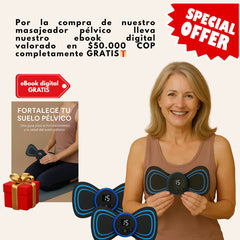 Masajeador pélvico ESPF ¿Ya sufres de incontinencia? ¡Recupera tu libertad con solo 15 minutos al día: lleva nuestro masajeador + eBook GRATIS🎁!